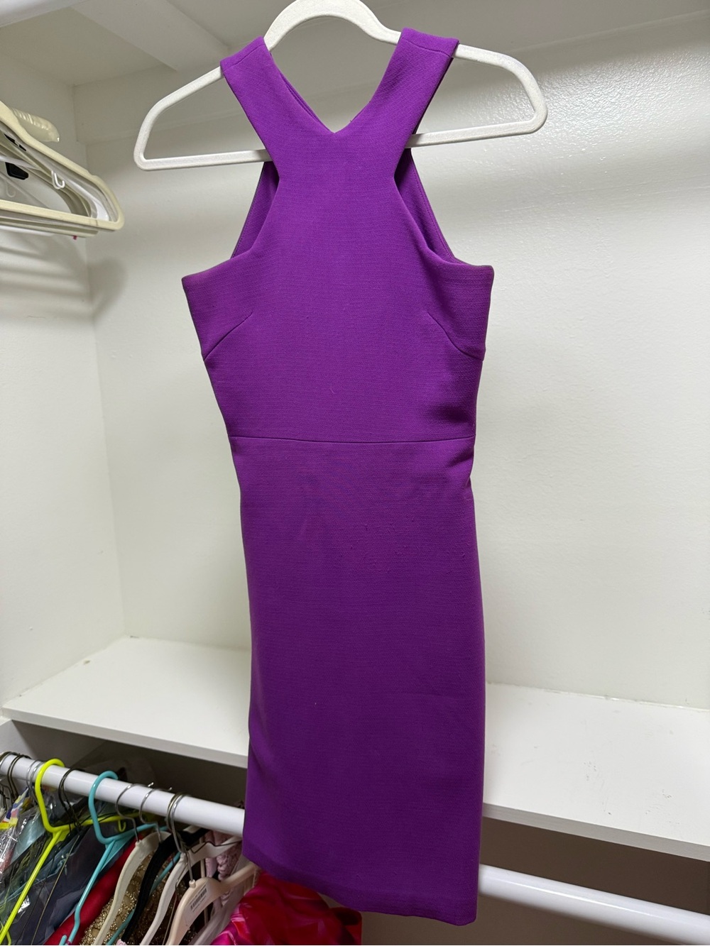 AQUA Purple Dress